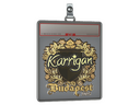 Sticker Slab | karrigan (Gold) | Budapest 2025