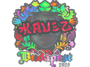 Sticker | kauez (Holo) | Budapest 2025