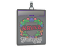 Sticker Slab | kauez (Embroidered) | Budapest 2025