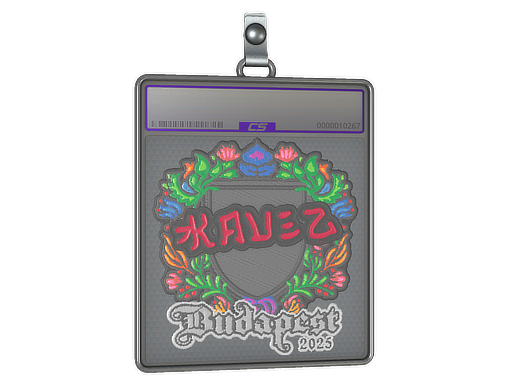 Sticker Slab | kauez (Embroidered) | Budapest 2025