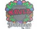 Sticker | kauez (Embroidered) | Budapest 2025