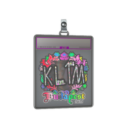 Sticker Slab | kl1m (Holo) | Budapest 2025
