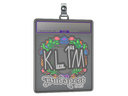 Sticker Slab | kl1m (Embroidered) | Budapest 2025