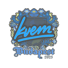 Sticker | Kvem | Budapest 2025