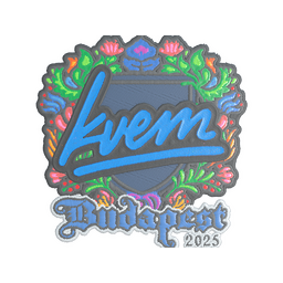 Kvem (Embroidered) | Budapest 2025