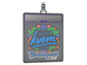 Sticker Slab | Kvem (Embroidered) | Budapest 2025