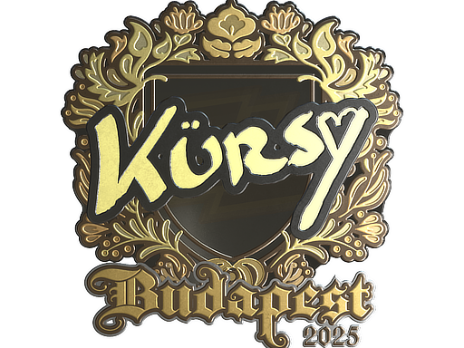Sticker | Kursy (Gold) | Budapest 2025
