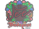 Sticker | Jee (Embroidered) | Budapest 2025