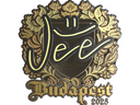 Sticker | Jee (Gold) | Budapest 2025