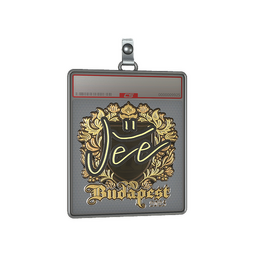 Sticker Slab | Jee (Gold) | Budapest 2025