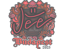 Sticker | Jee | Budapest 2025