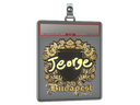 Sticker Slab | jeorge (Gold) | Budapest 2025