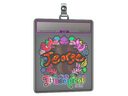 Sticker Slab | jeorge (Holo) | Budapest 2025