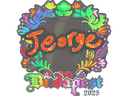 Sticker | jeorge (Holo) | Budapest 2025