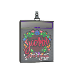Sticker Slab | jcobbb (Embroidered) | Budapest 2025