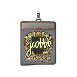 Sticker Slab | jcobbb (Gold) | Budapest 2025