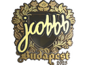 Sticker | jcobbb (Gold) | Budapest 2025