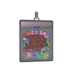 Sticker Slab | jabbi (Holo) | Budapest 2025