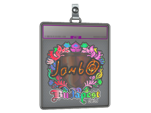 Sticker Slab | jambo (Holo) | Budapest 2025