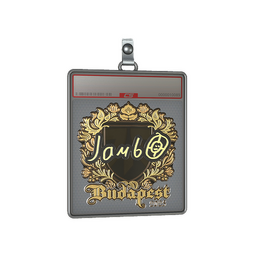 Sticker Slab | jambo (Gold) | Budapest 2025