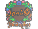 Sticker | jambo (Embroidered) | Budapest 2025