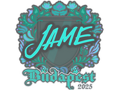 Sticker | Jame | Budapest 2025