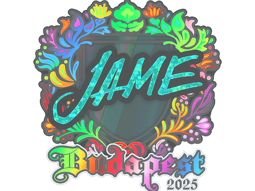 Sticker | Jame (Holo) | Budapest 2025