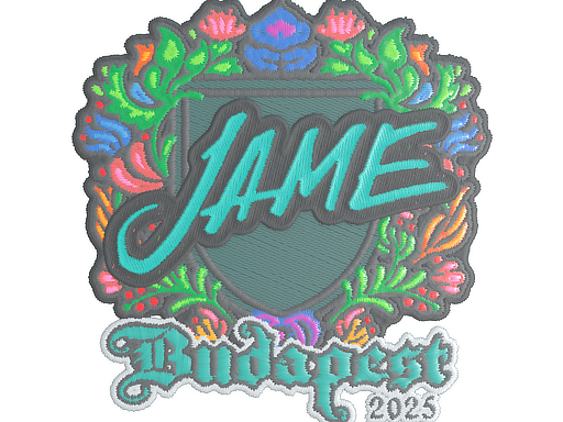 Sticker | Jame (Embroidered) | Budapest 2025