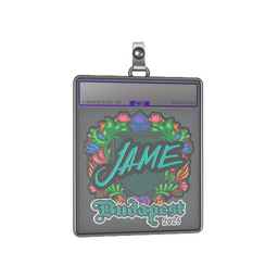 Sticker Slab | Jame (Embroidered) | Budapest 2025
