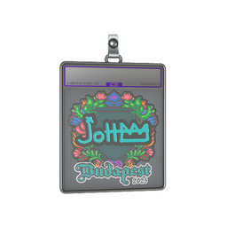 Sticker Slab | jottAAA (Embroidered) | Budapest 2025
