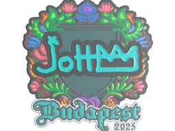 Sticker | jottAAA (Embroidered) | Budapest 2025