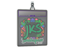 Sticker Slab | jks (Embroidered) | Budapest 2025