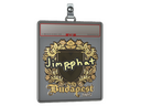 Sticker Slab | Jimpphat (Gold) | Budapest 2025