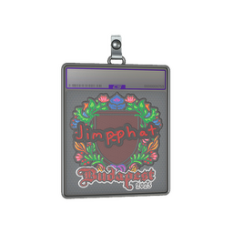 Sticker Slab | Jimpphat (Embroidered) | Budapest 2025