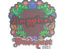 Sticker | Jimpphat (Embroidered) | Budapest 2025