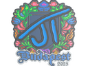 Sticker | JT (Embroidered) | Budapest 2025