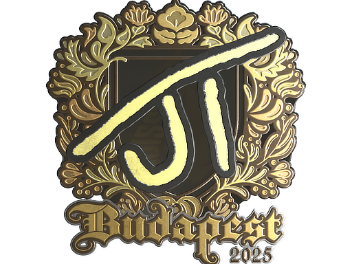 Sticker | JT (Gold) | Budapest 2025
