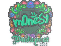 Sticker | m0NESY (Embroidered) | Budapest 2025
