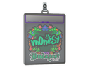 Sticker Slab | m0NESY (Embroidered) | Budapest 2025