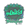 Sticker | m0NESY | Budapest 2025