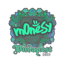 Sticker | m0NESY | Budapest 2025