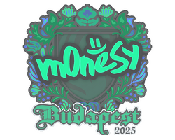 Sticker | m0NESY | Budapest 2025