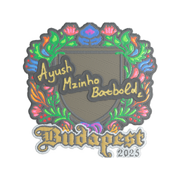 mzinho (Embroidered) | Budapest 2025