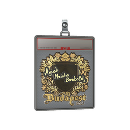 Sticker Slab | mzinho (Gold) | Budapest 2025