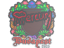 Sticker | Mercury (Embroidered) | Budapest 2025