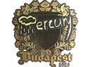 Sticker | Mercury (Gold) | Budapest 2025
