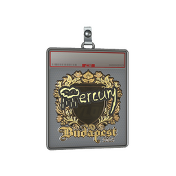 Sticker Slab | Mercury (Gold) | Budapest 2025