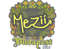 Sticker | mezii | Budapest 2025