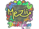 Sticker | mezii (Holo) | Budapest 2025