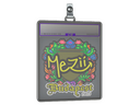 Sticker Slab | mezii (Embroidered) | Budapest 2025